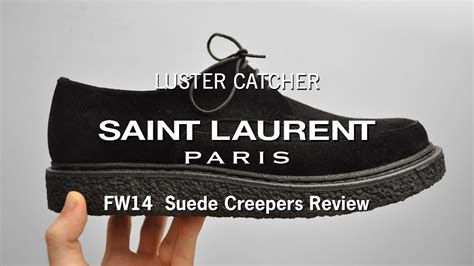 ENG Saint Laurent FW14 Suede Creepers .